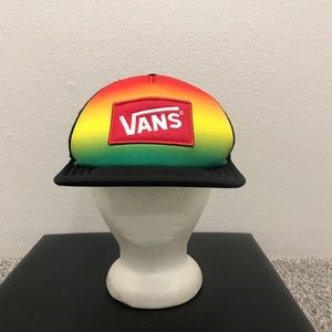 Vans Off‎ The Wall Skateboard Trucker Hat Snap Back Cap